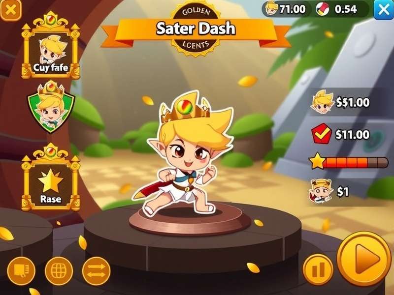 Golden Dash Legends strategy guide infographic